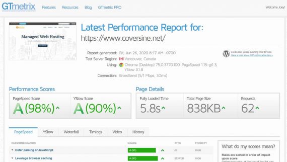 pagespeed-wordpress pagespeed-wordpress